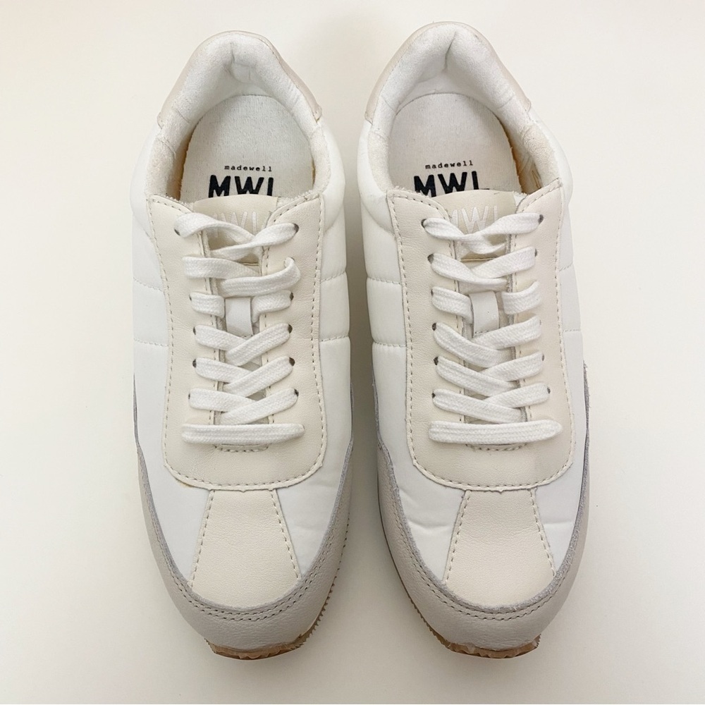 Madewell League Sneakers in Washed Nubuck NH196 - Picture 3 of 7